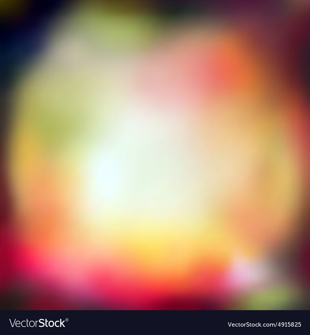 Abstract Colorful Blur Background Royalty Vector Image