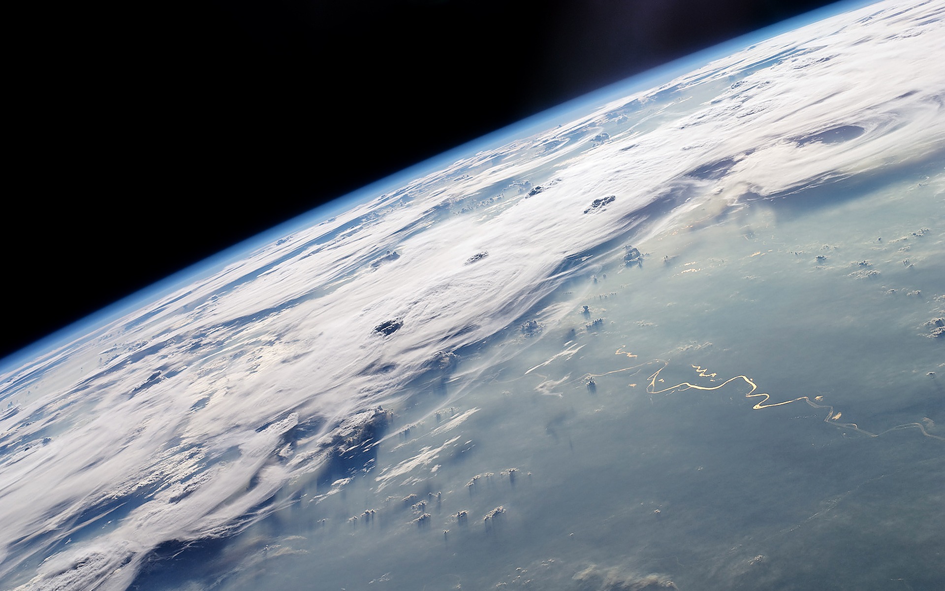 Earth From Space Desktop Pc And Mac Wallpaper
