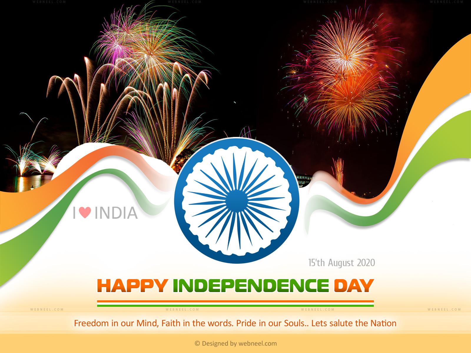  Beautiful Indian Independence Day Wallpapers and Greeting cards