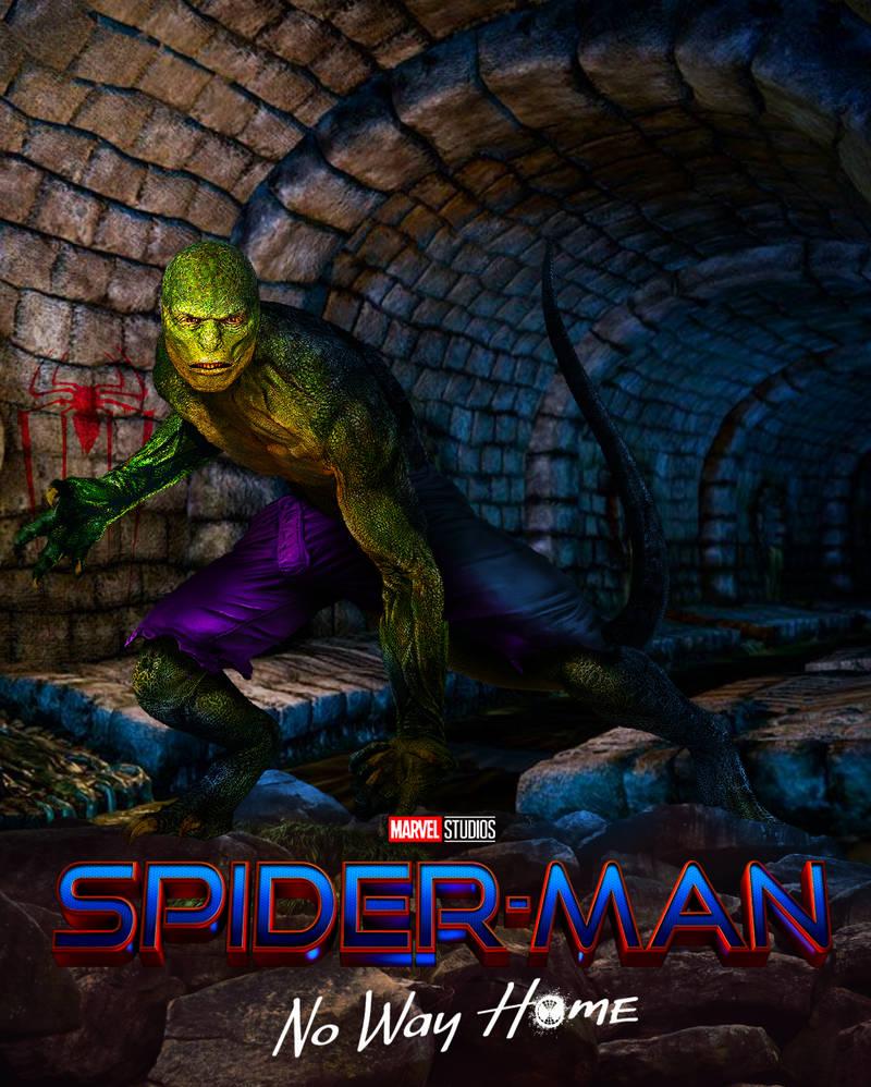 Lizard Spider Man No Way Home by DHV123