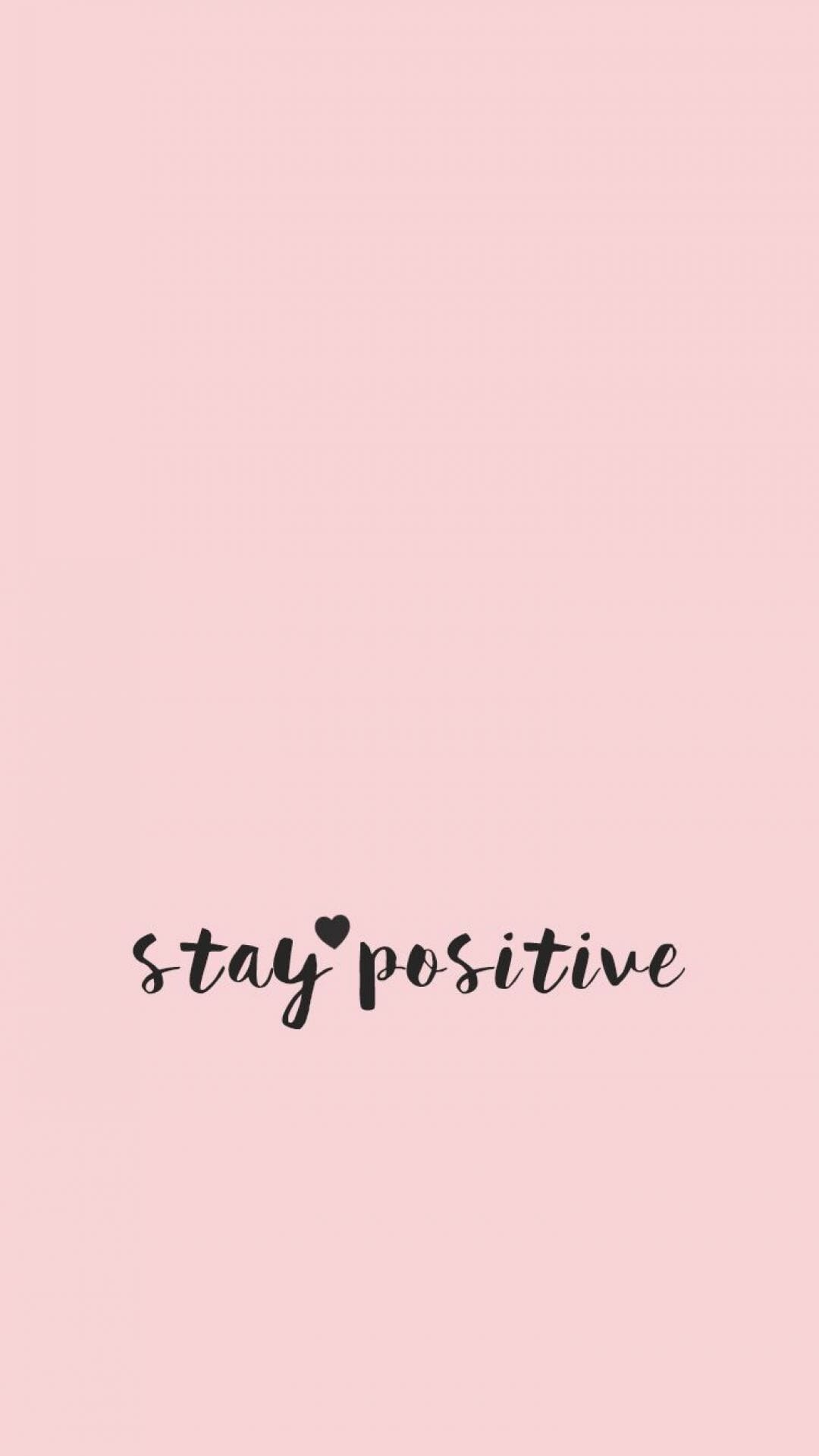 Wallpaper Minimal Quote Quotes Inspirational Pink