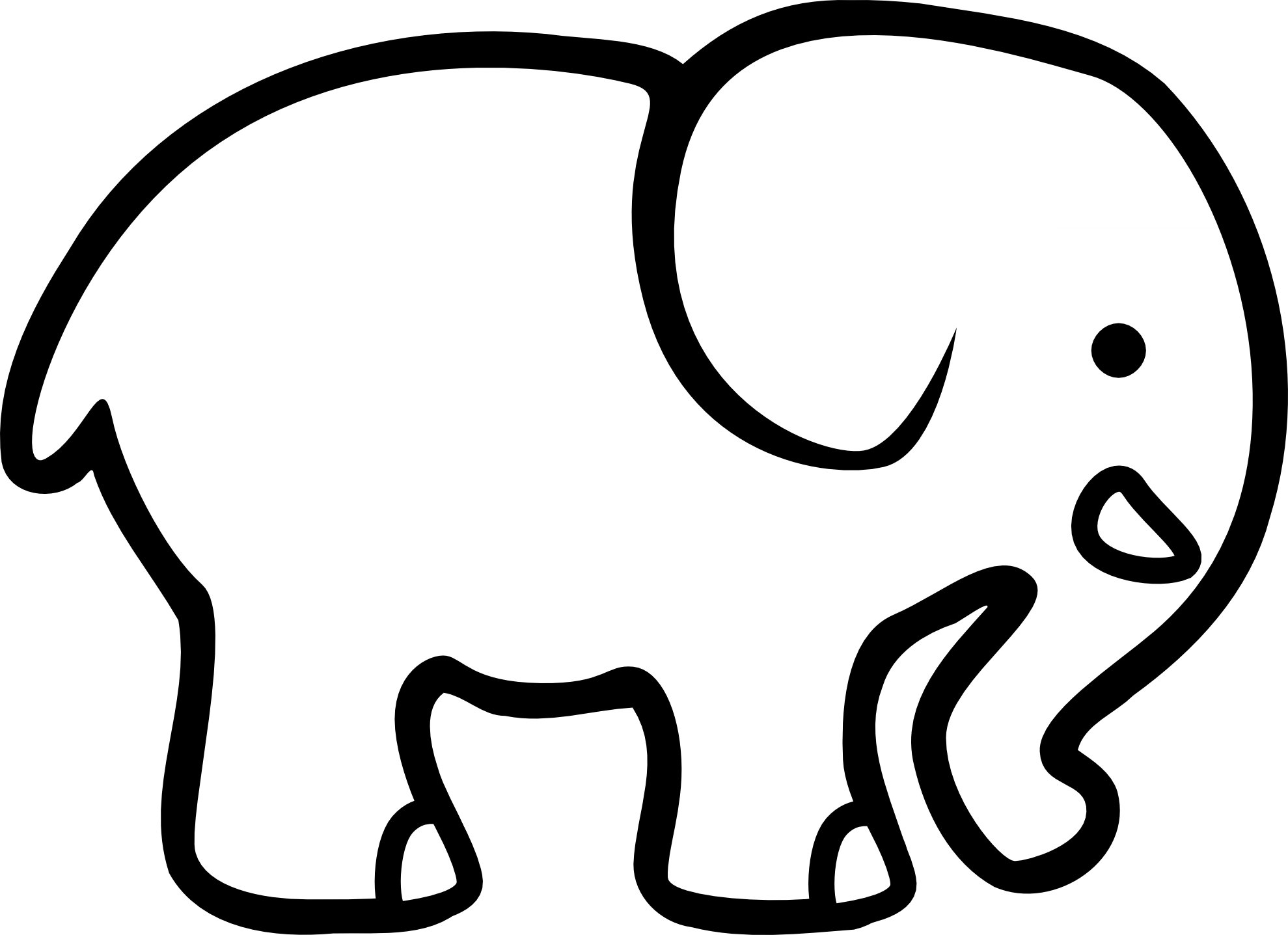 Cartoon Elephant HD Wallpaper In Animals Imageci