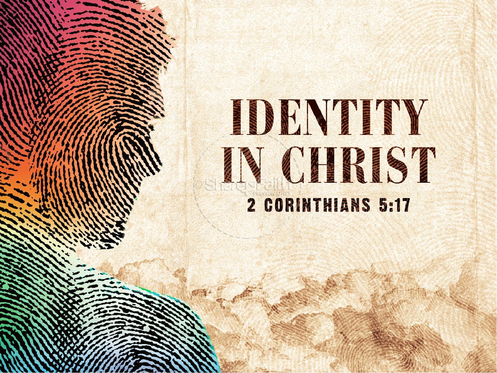 Identity In Christ Church Powerpoint Sermons