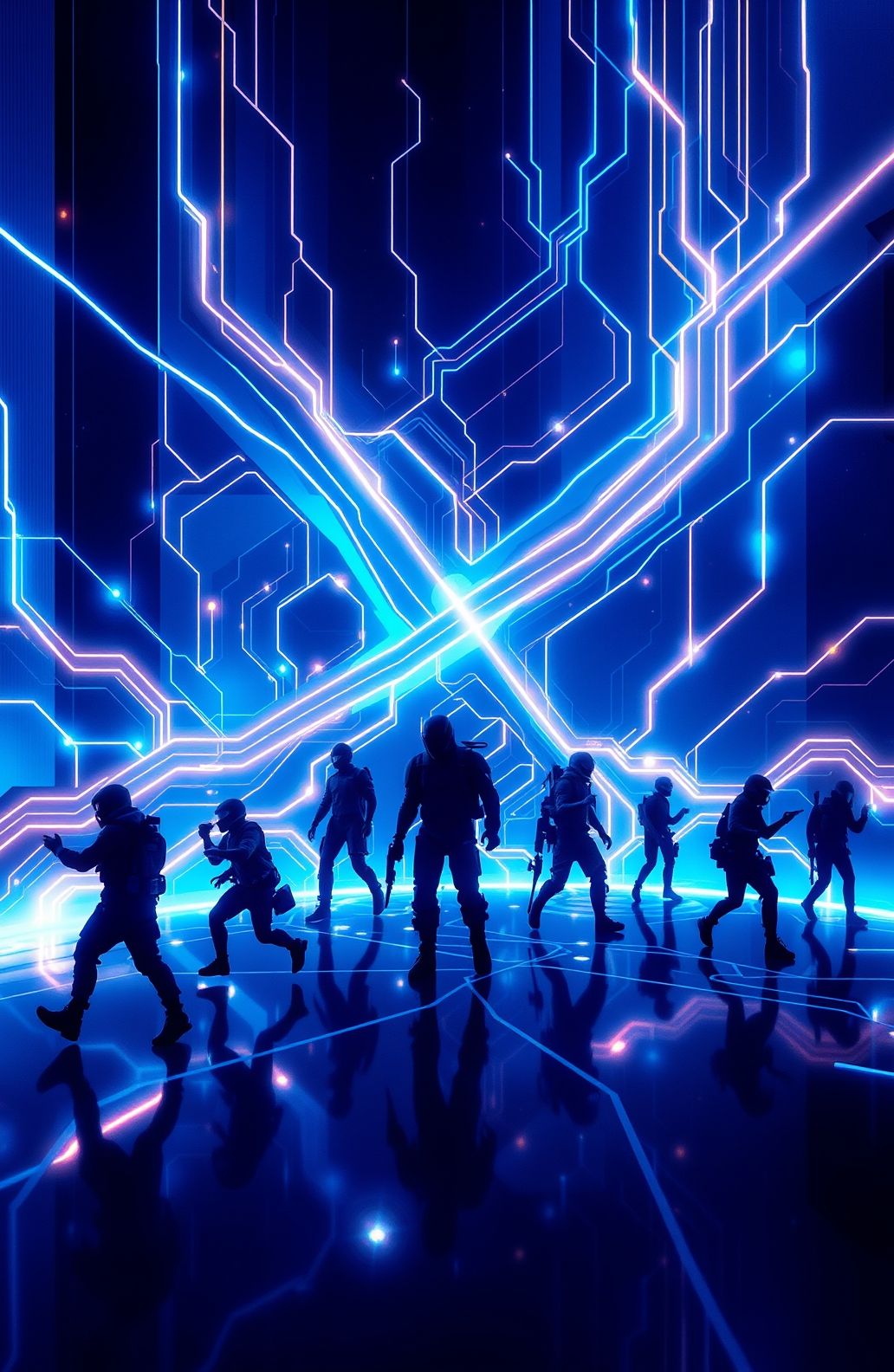Blue Gaming Wallpaper