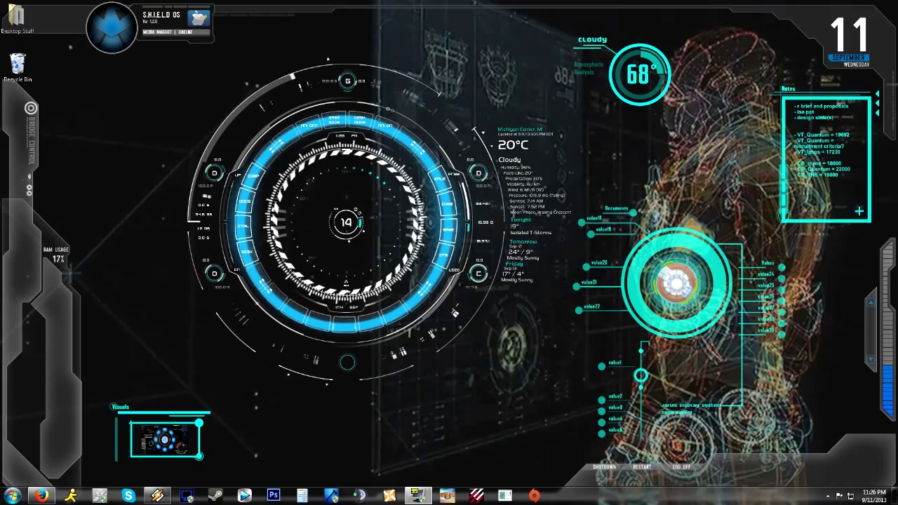 Iron Man Jarvis 10 Animated BackgroundDesktop Tunepk 1280x720