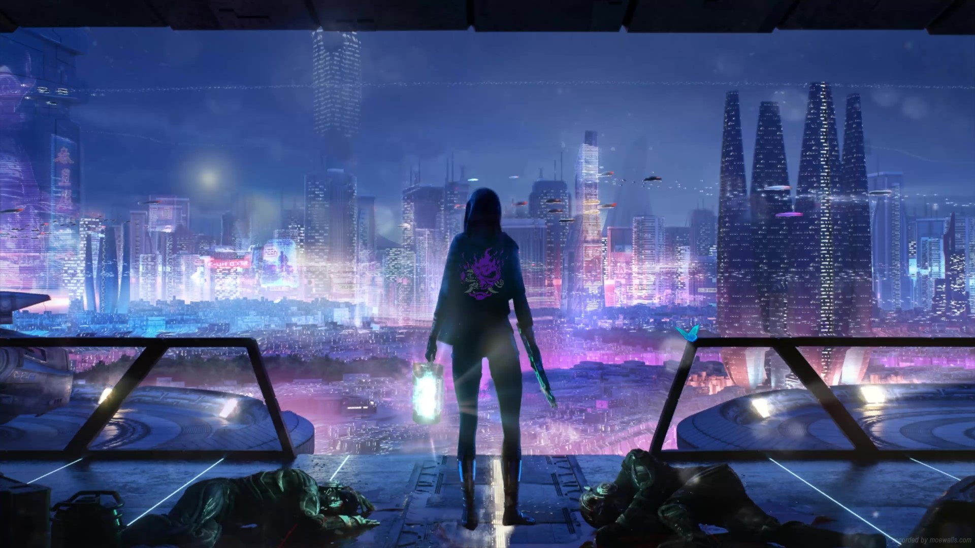 Night City Cyberpunk Live Wallpaper