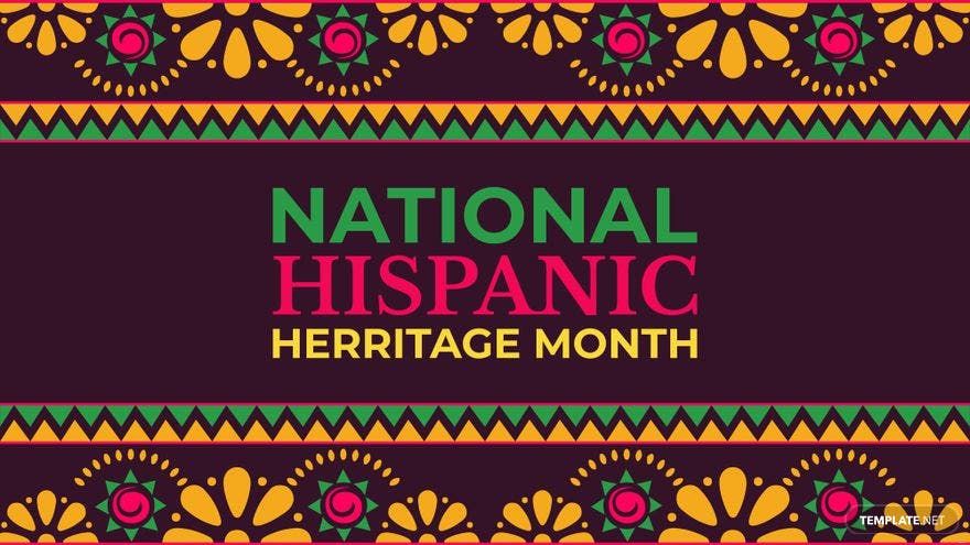 National Hispanic Heritage Month Wallpaper In Psd
