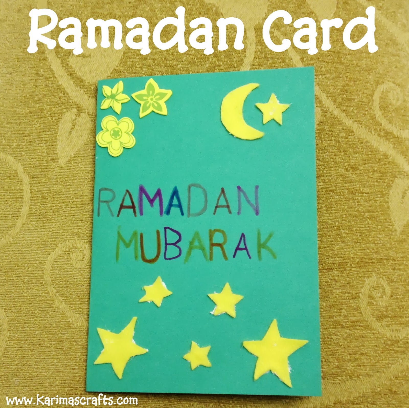 Crafts Designing Ramadan And Eid Cards Days Of