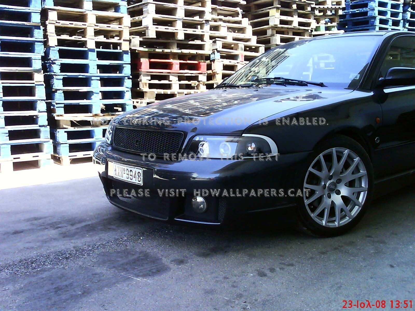 Audi A4 B5 Black Power Cars HD Wallpaper Cityconnectapps