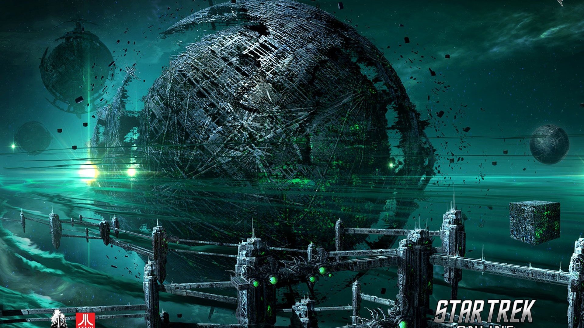 Star Trek Online HD Wallpaper Borg Background