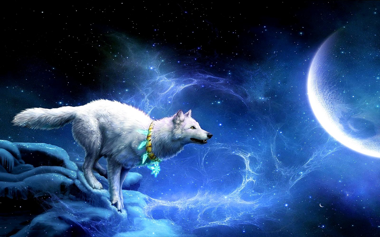 Mythical Galaxy Epic Wolf Wallpaper Wölfe ▷ lustige animierte gifs bilder animationen cliparts. mythical galaxy epic wolf wallpaper