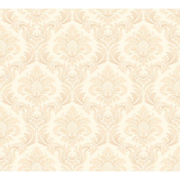 Free download Cream with Sparkling Gold Salmon Damask Wallpaper Brokers ...