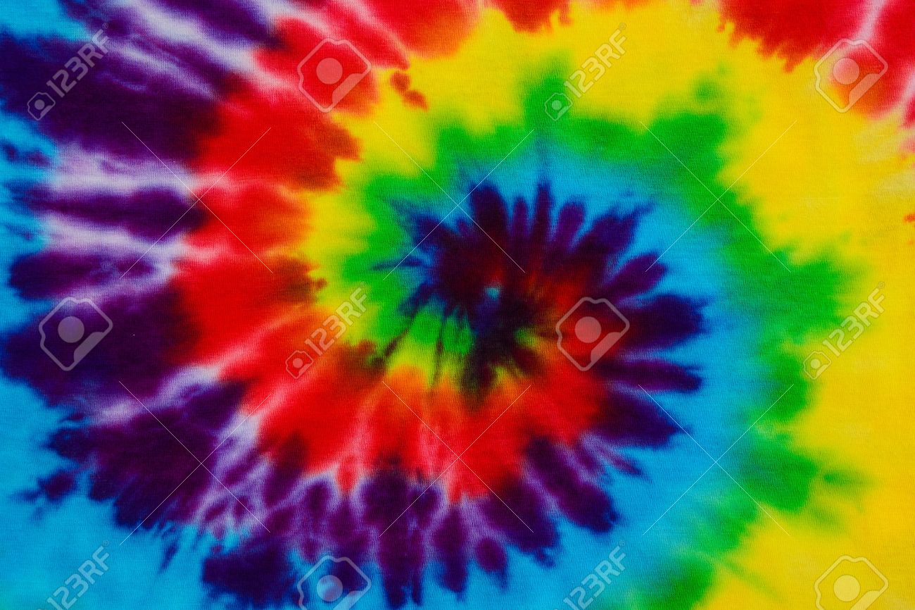 Tie Dye Fabric Background Stock Photo Picture And Royalty