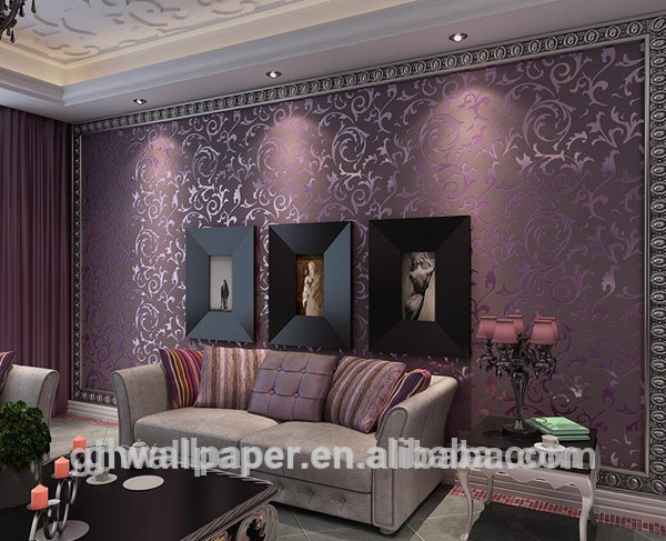 Free download Design Home Decor 3d Wallpapers Silver Metallic Wallpaper