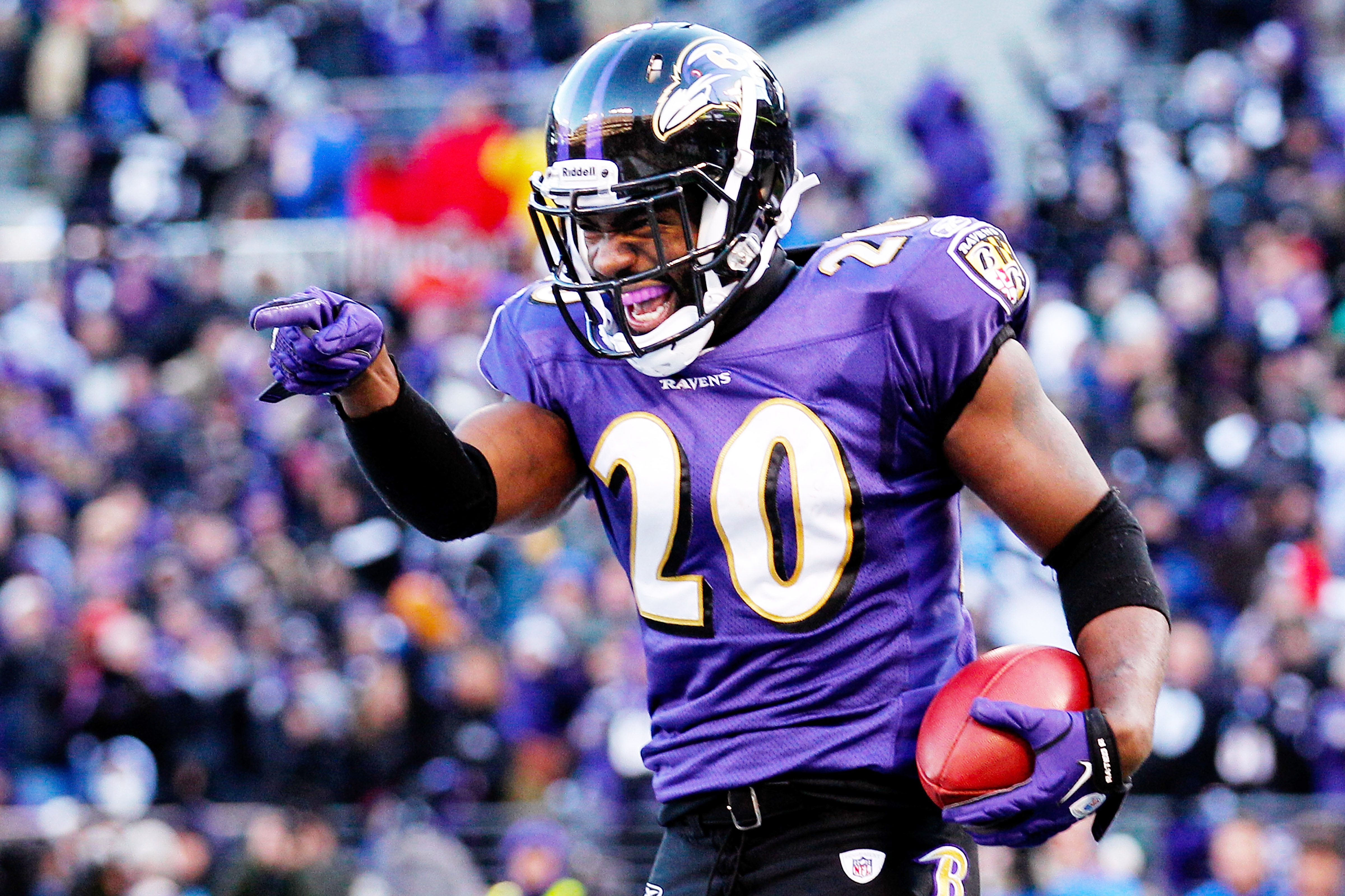 Ed Reed Hit Wallpaper Ed reed one handed