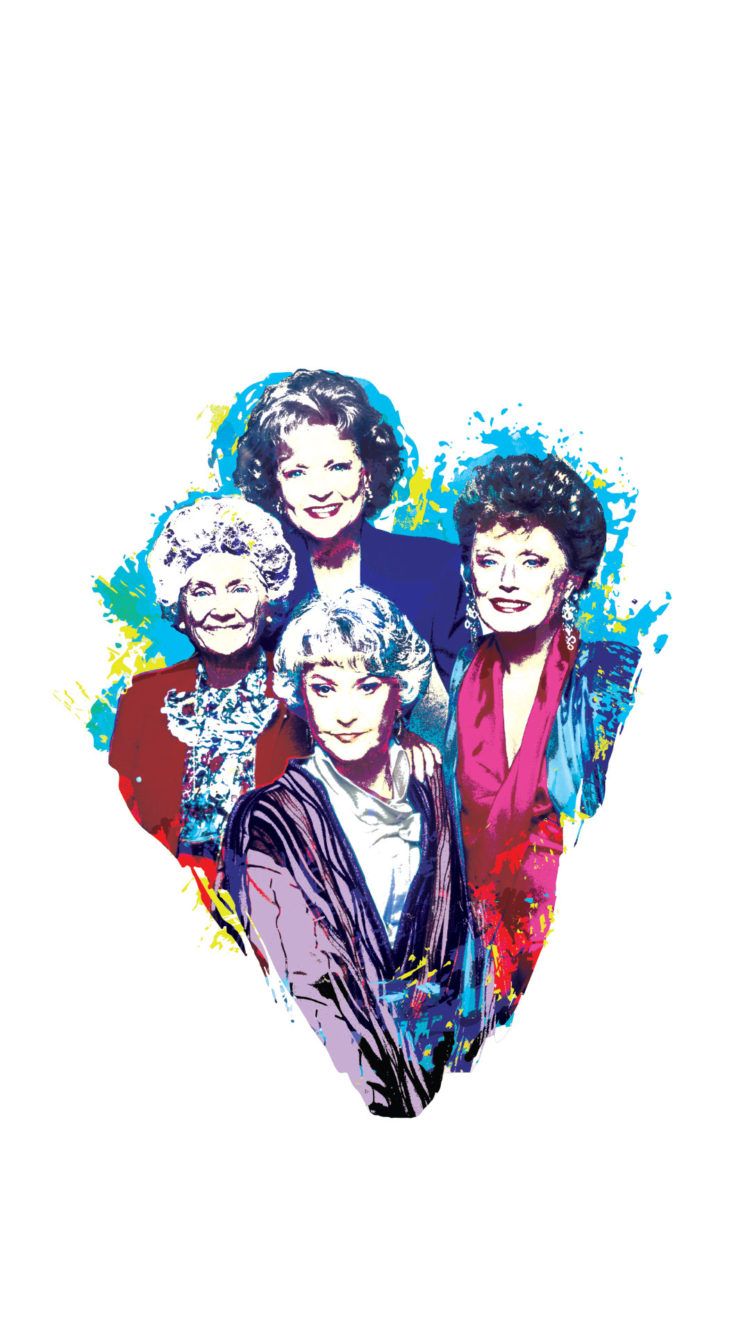 Golden Girls Phone Wallpaper To Thank You For Being A Friend