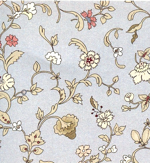 Dollhouse Decorating Wallpaper Floral