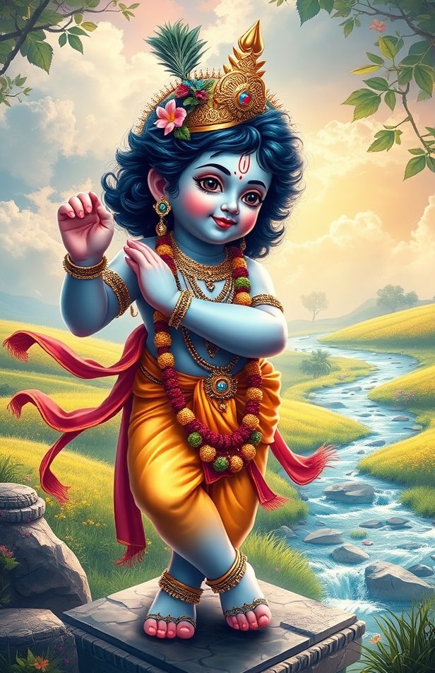 Lord Krishna Wallpaper High Resolution