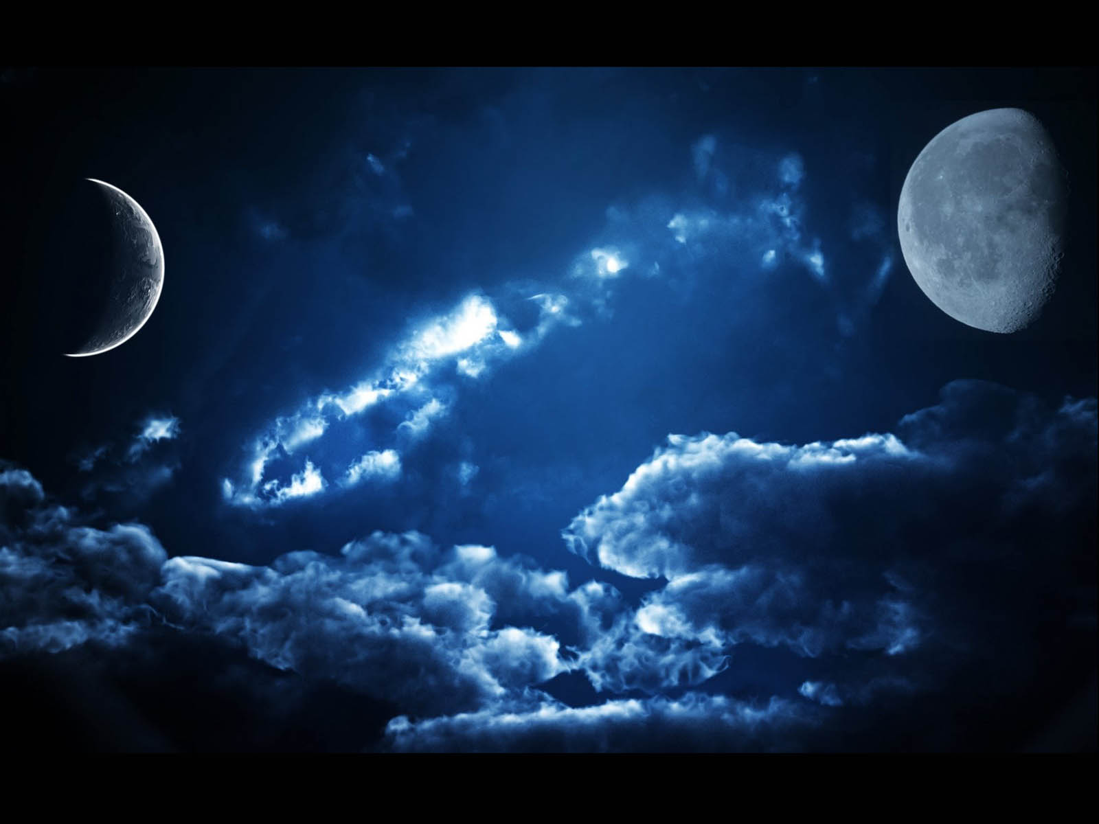 Moon Fantasy Wallpaper Desktop