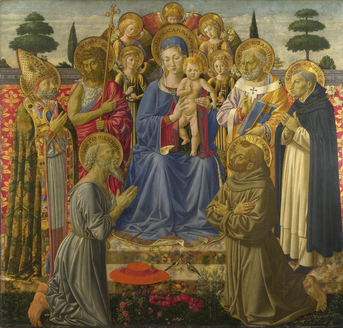  Saints   A italian renaissance classical masters art wallpaper picture 1127x1080