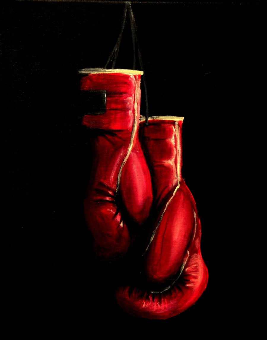 Boxing Gloves By Tomikoart