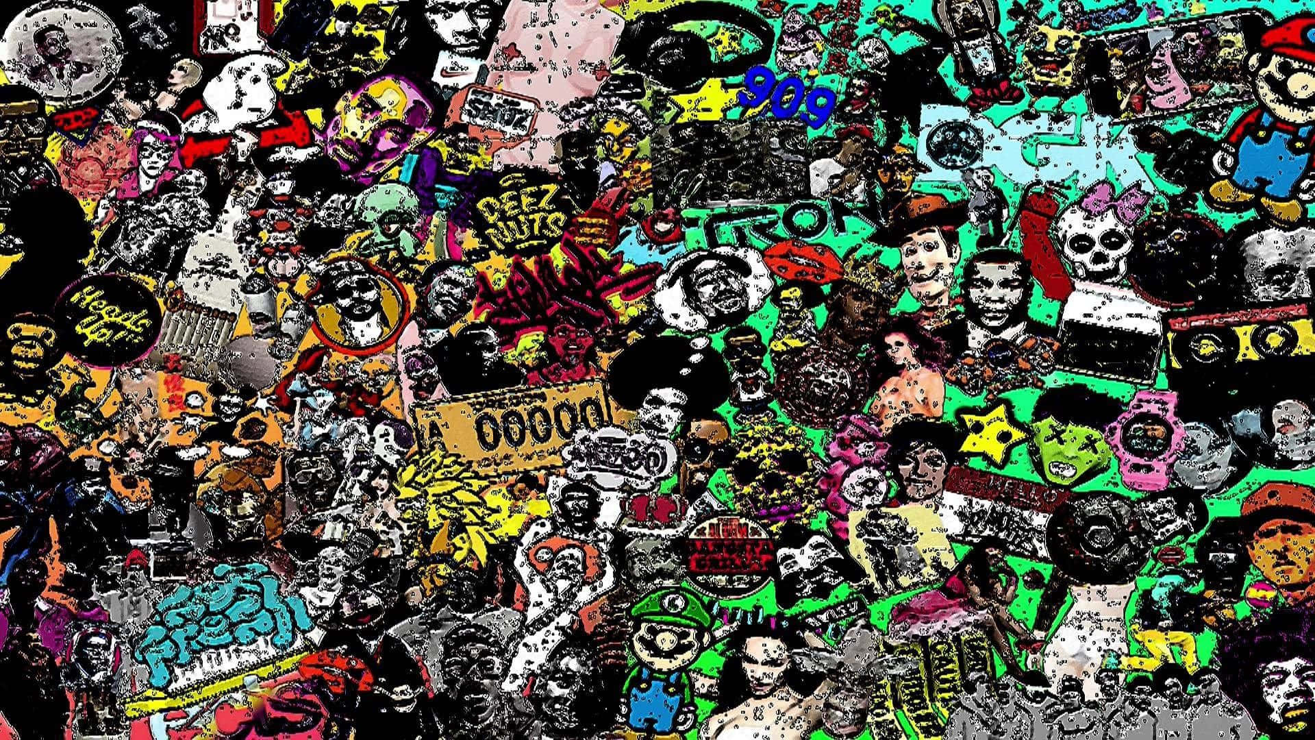 Rapper Collage Wallpaper