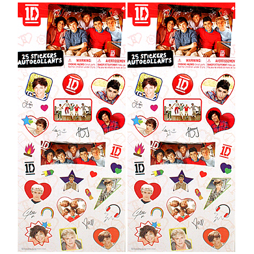 One Direction Stickers Target 1d Sticker