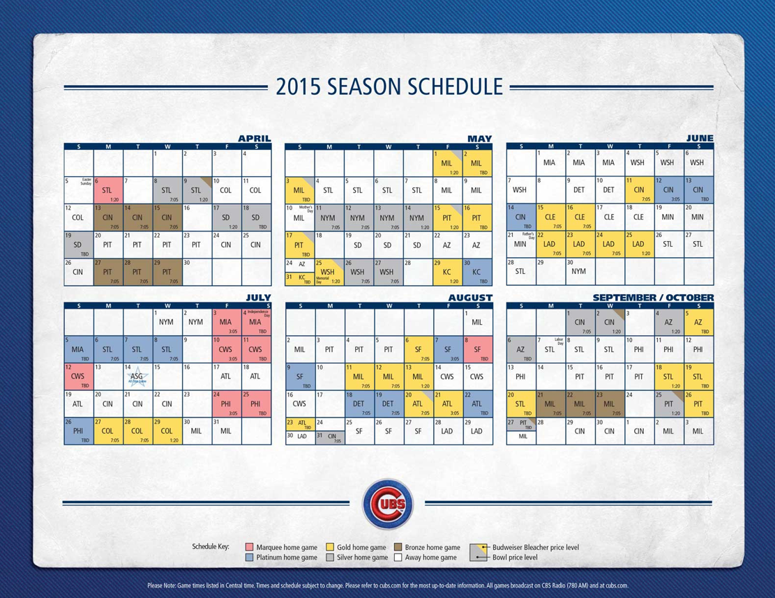 Cubs Release Ticket Price Tiers Yahoo Sports