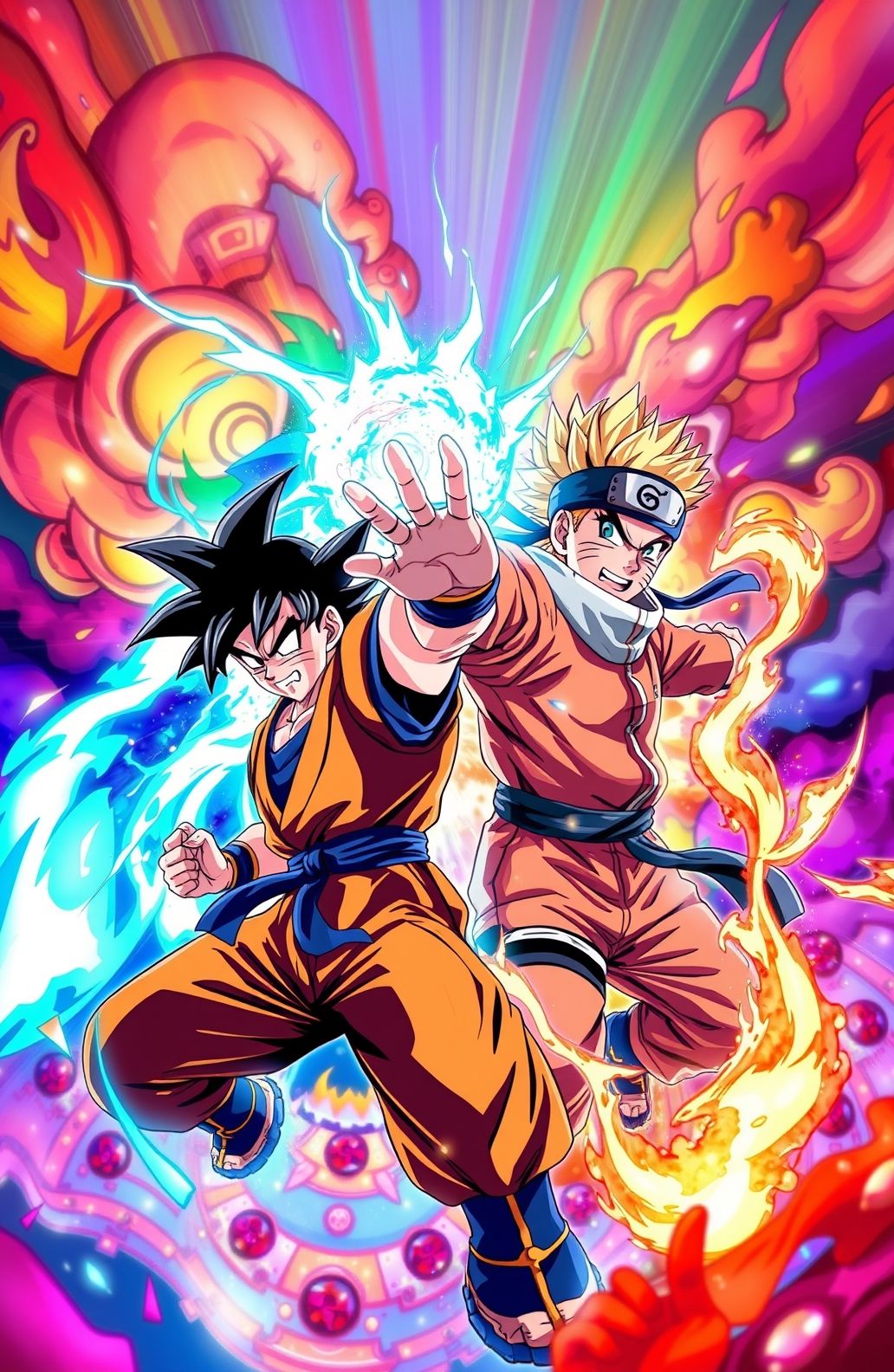 Goku And Naruto Wallpaper