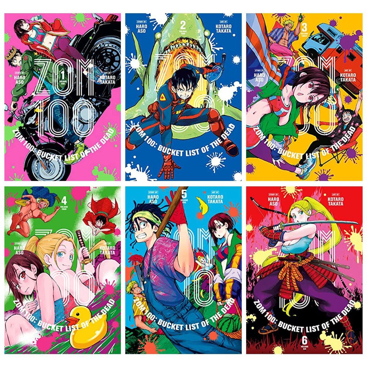 Zom 100 Bucket List of the Dead Manga Set Vol 1 6 eBay
