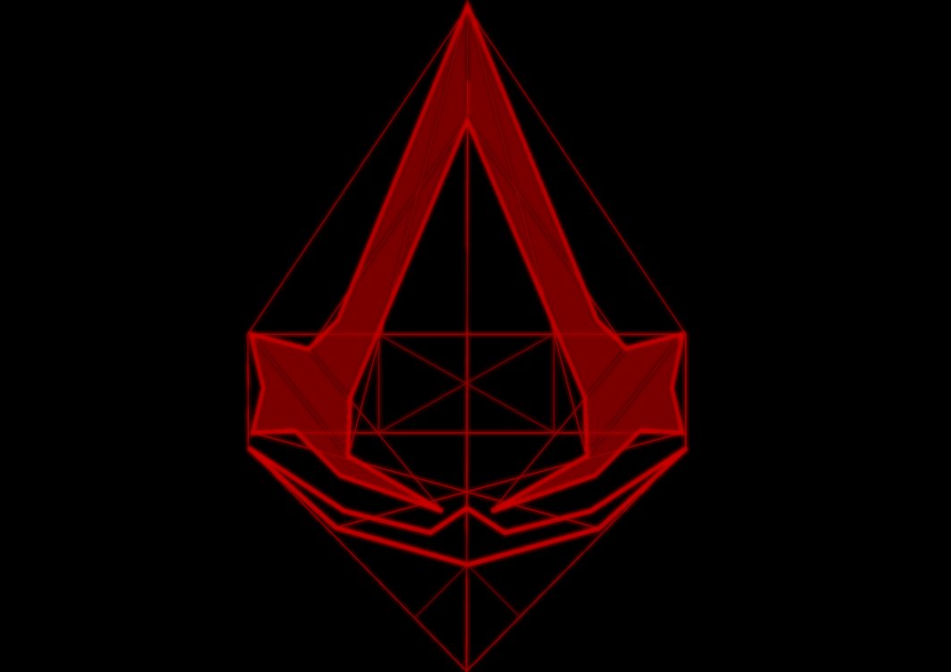 Assassin S Creed Line Logo Wallpaper By X