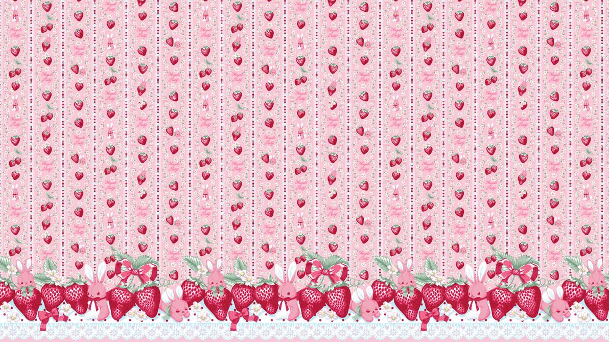 Wallpaper Angelic Pretty Little Bunny Strawberry By Avandaele On