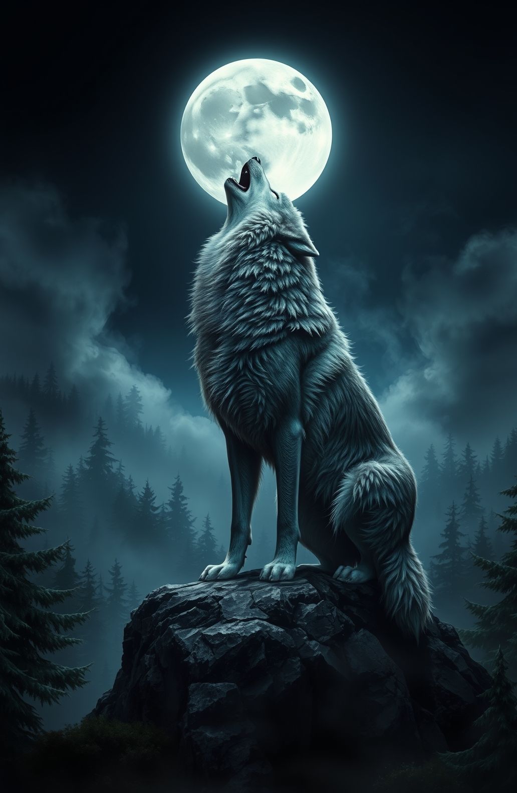 Really Cool Wolf Wallpaper