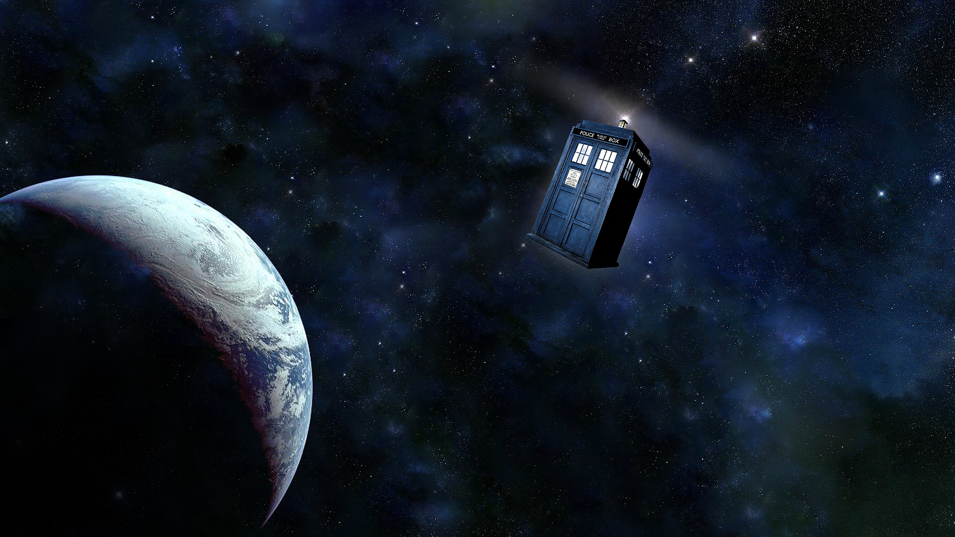 Tardis In Space Wallpaper HD Image Pictures Becuo