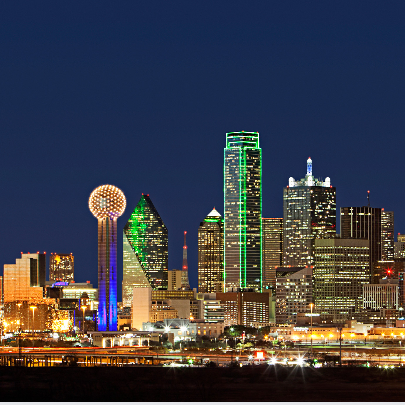 Dallas Skyline Wallpaper Leaders in Global Real Estate