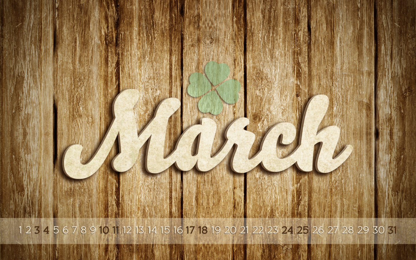 March Wallpaper The Chic Type