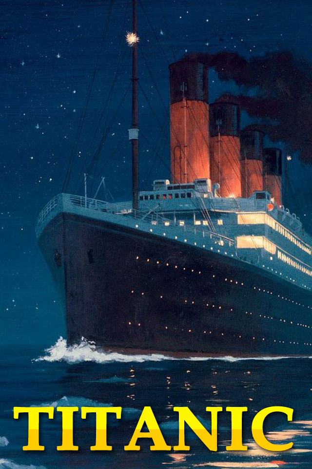 Titanic Ship Image Picture Gallery Wallpaper HD for iPhone 4 and 4s
