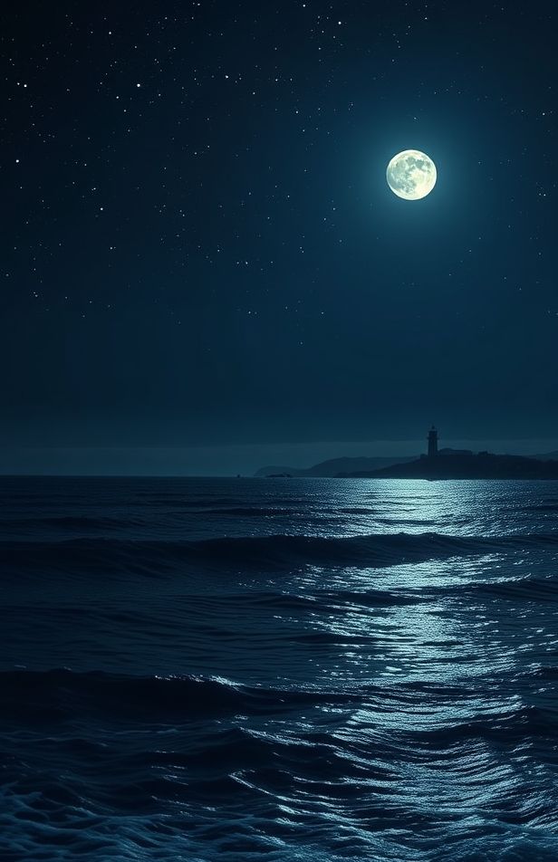 Night Ocean Wallpaper
