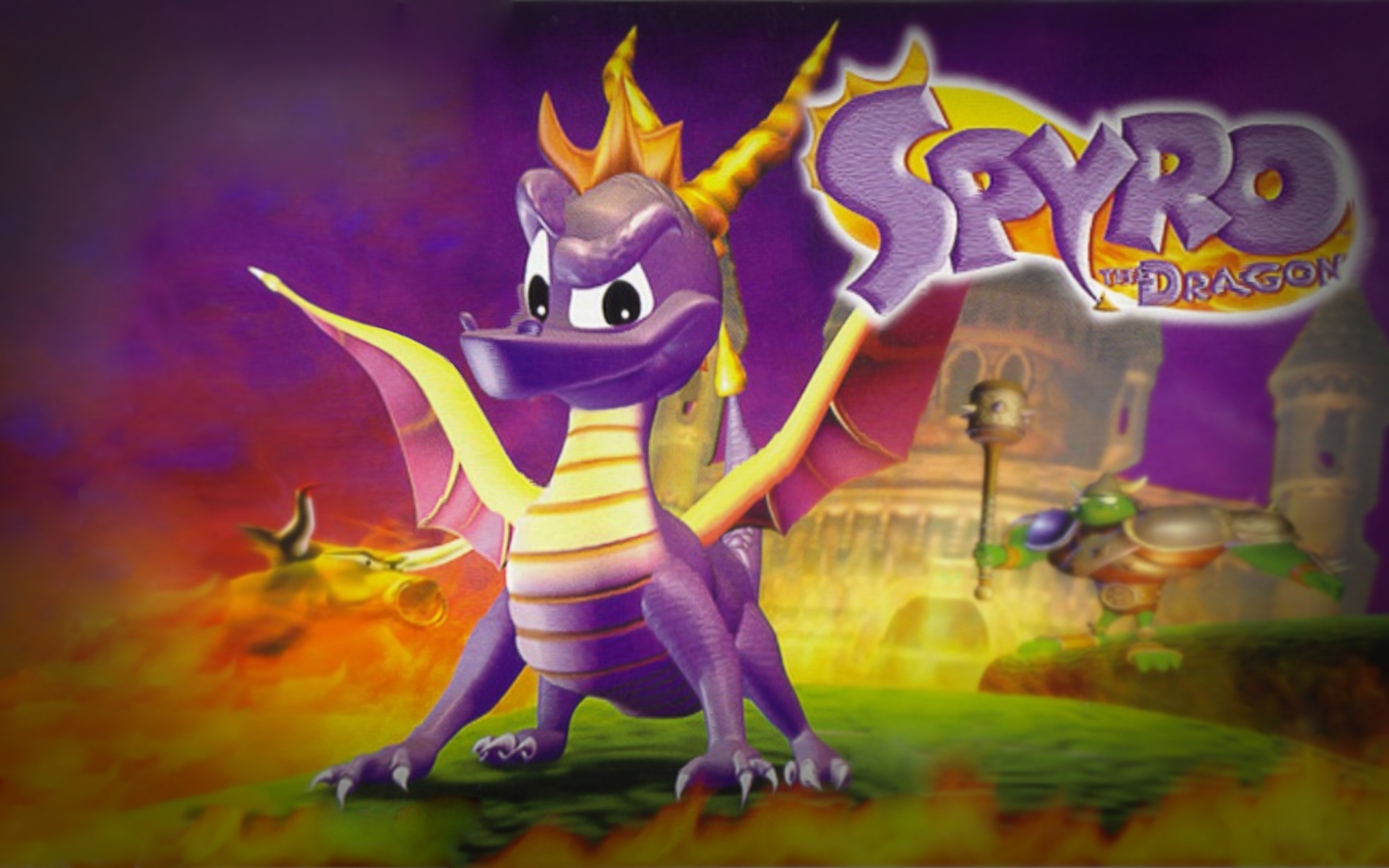 Wallpaper Spyro The Dragon