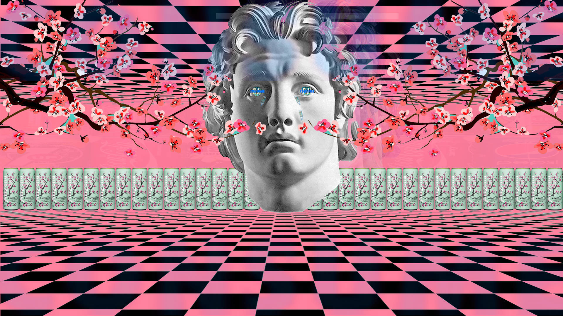 Vaporwave Desktop Wallpaper