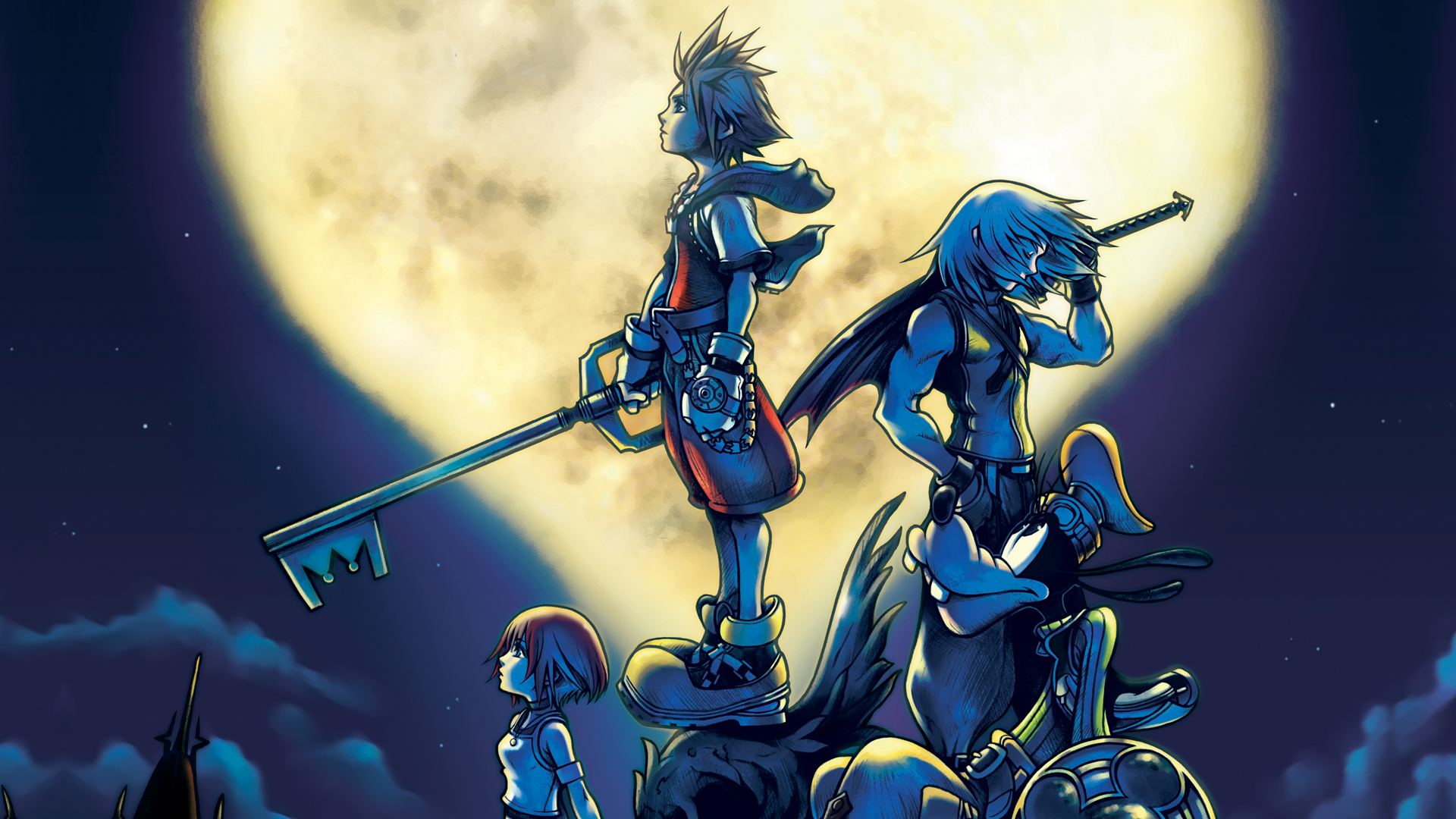 Kingdom Hearts wallpaper Kingdom Hearts Sora Kingdom Hearts Keyblade HD  wallpaper  Wallpaperbetter