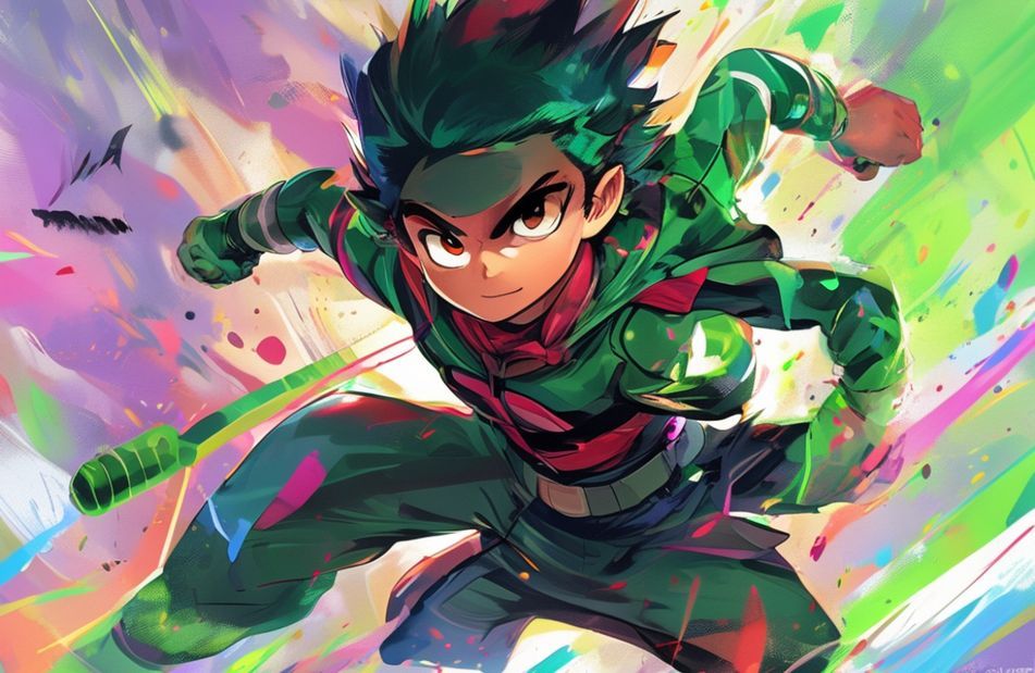 Kid Deku Wallpaper