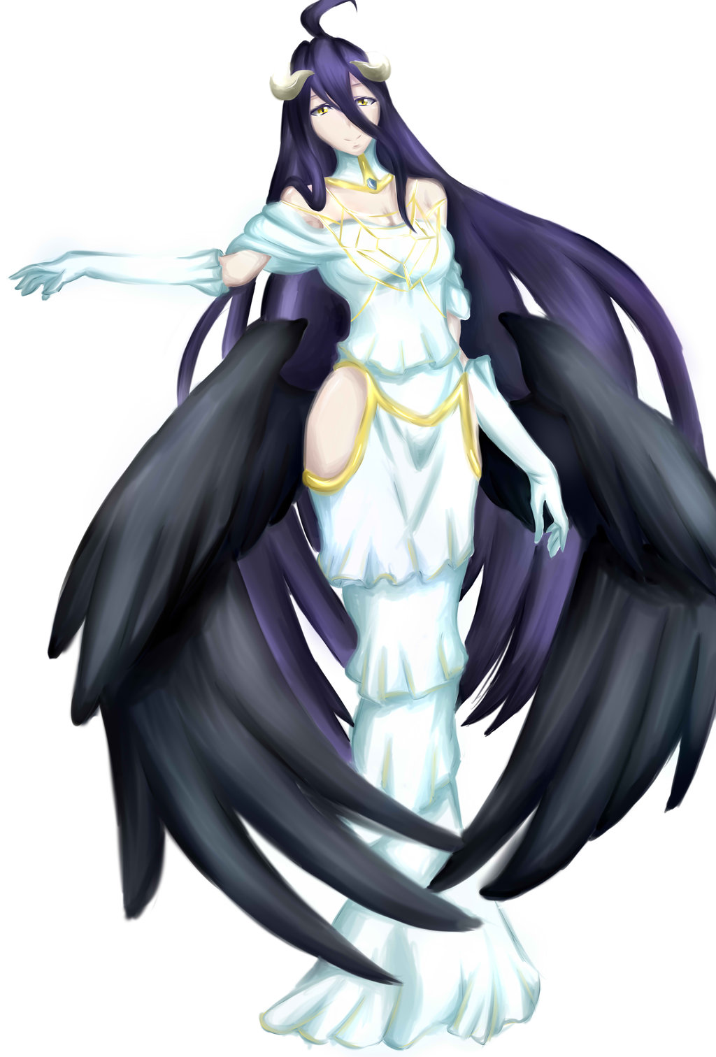 Albedo Overlord Part Link On The Descripition By Suikii