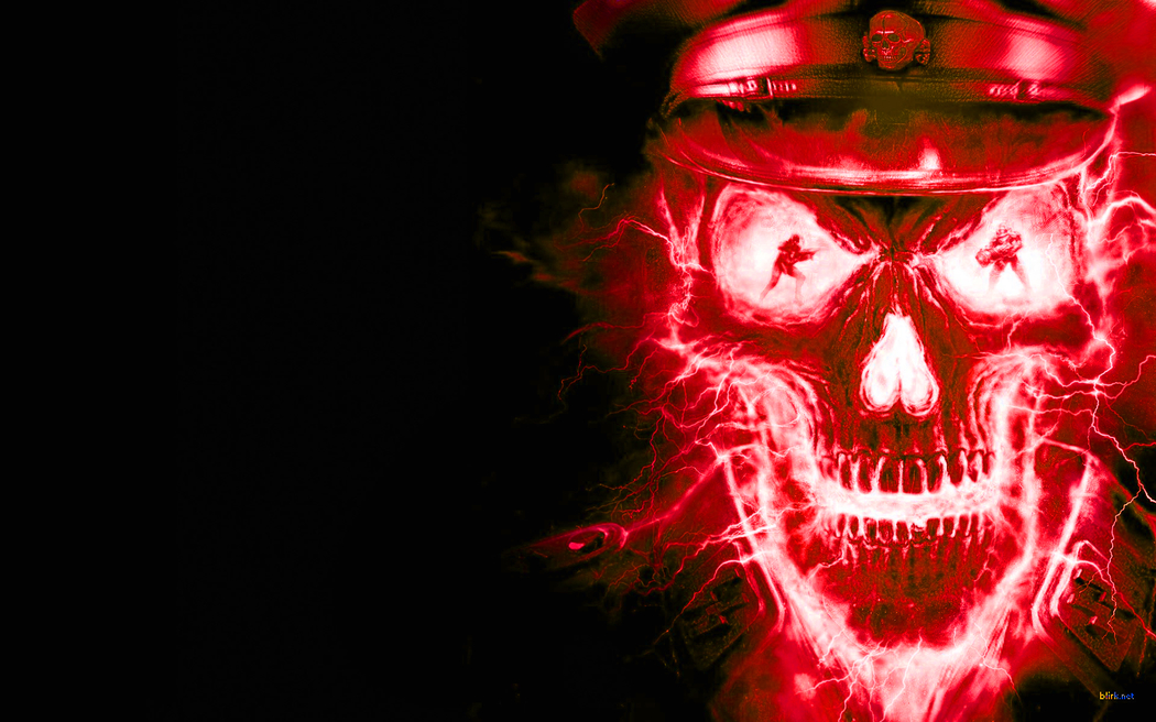 Wallpaper Fire Skull Hd By Xxxrabbexxxx Customize Org