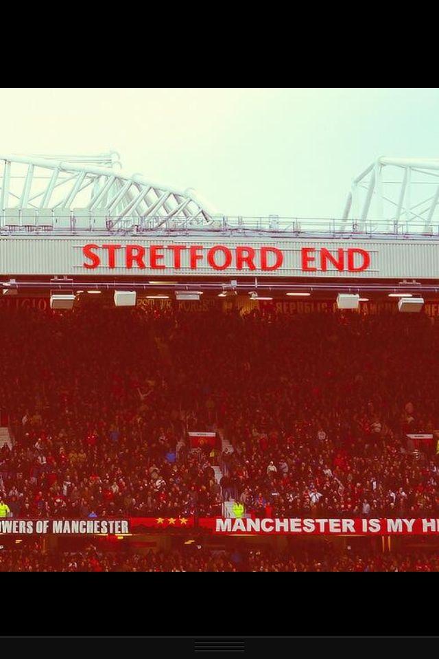 Stretford End Manchester United Football