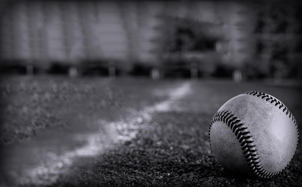 Cool Baseball Field Background Black And White