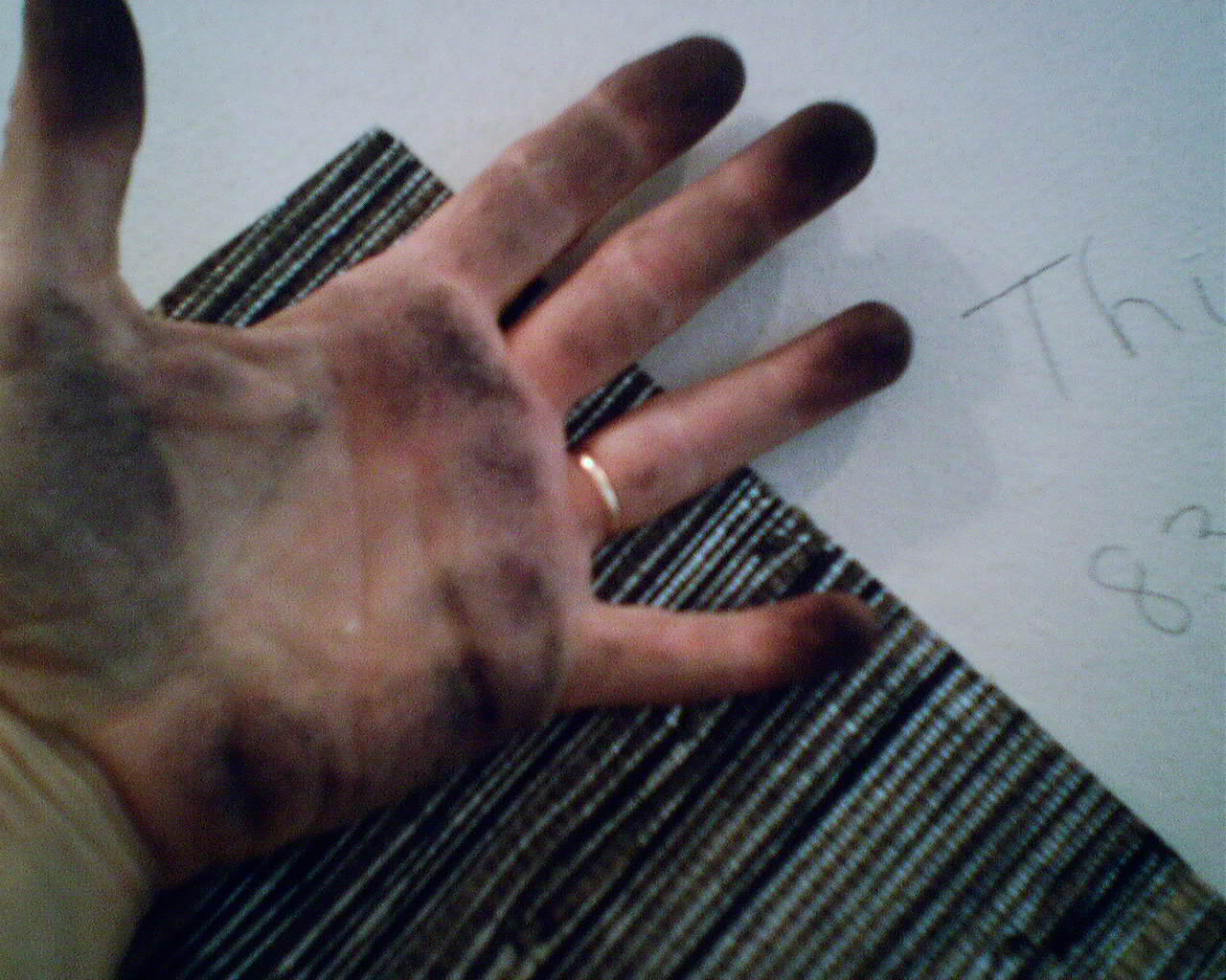 Grasscloth Black Hands Wallpaperlady S