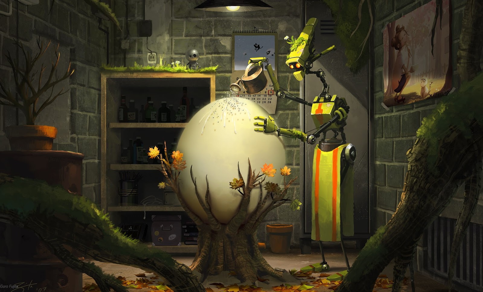 Fantasy Dark Night World HD Wallpaper Set