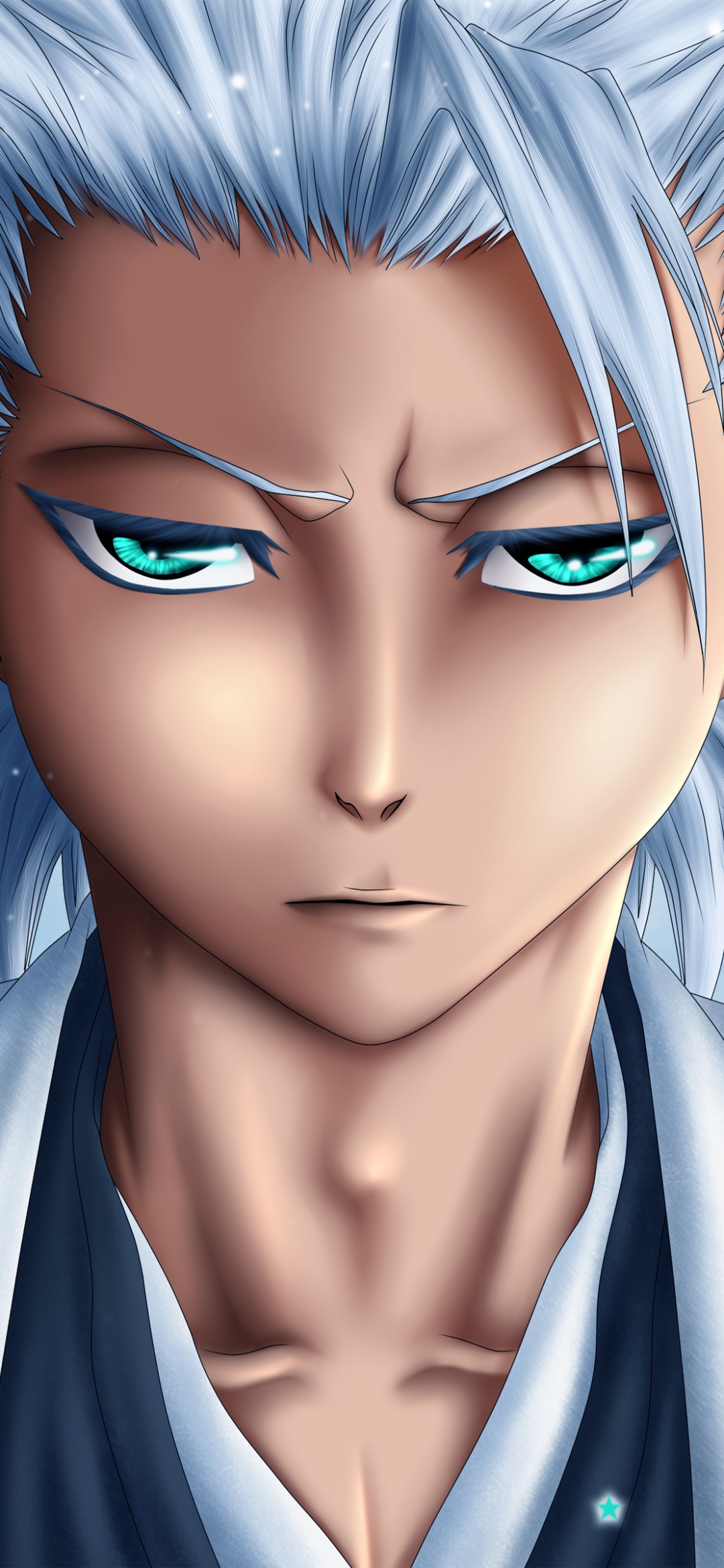 Anime Bleach T Shir Hitsugaya Phone HD Wallpaper