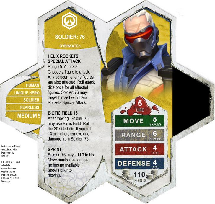 All Overwatch To Heroscape Cards So Far Updated Album